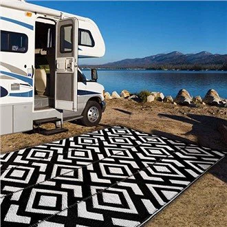 リサイクル アウトドア マット Rv ラグ